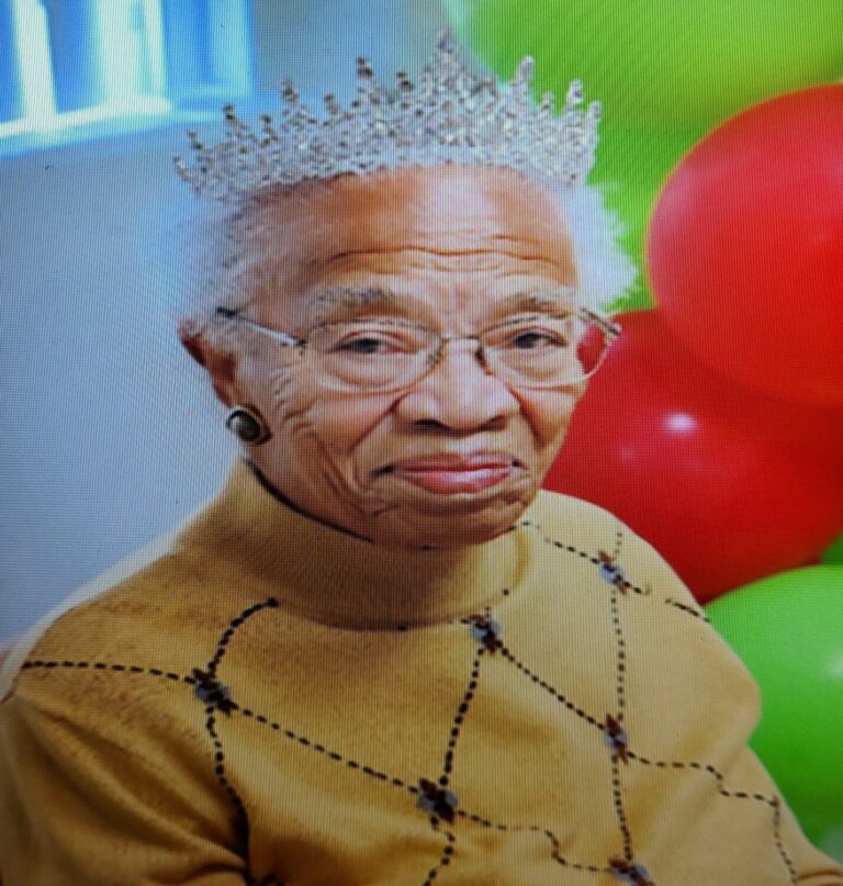 Jones Memorial Celebrates Nadine Anderson’s 99th Birthday