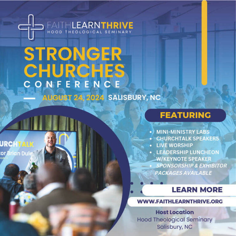 FAITHLEARNTHRIVE’s Stronger Churches Conference at Hood Theological Seminary