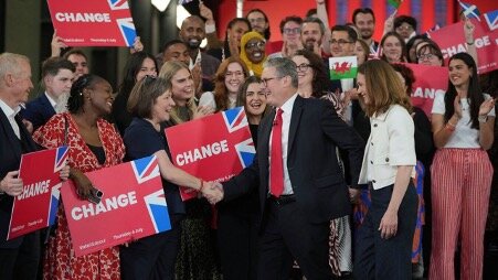 UK CHURCH SEES RED