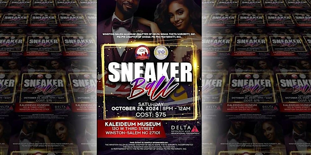 LACE UP AND KICK IT!
SECOND ANNUAL SNEAKER BALL FUNDRAISER - Image
