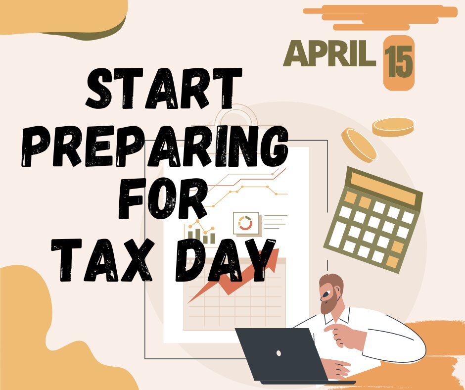 Start Preparing for Tax Day - Image