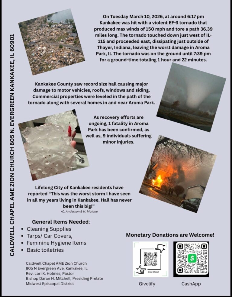 DISASTER RELIEF REQUEST: Tornado Response for Kankakee, IL